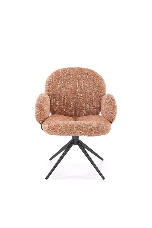 K568 jedálenská stolička, škoricová