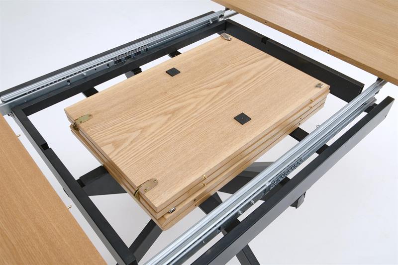 Jedálenský stôl, rozkladací, ACORD 120-200cm