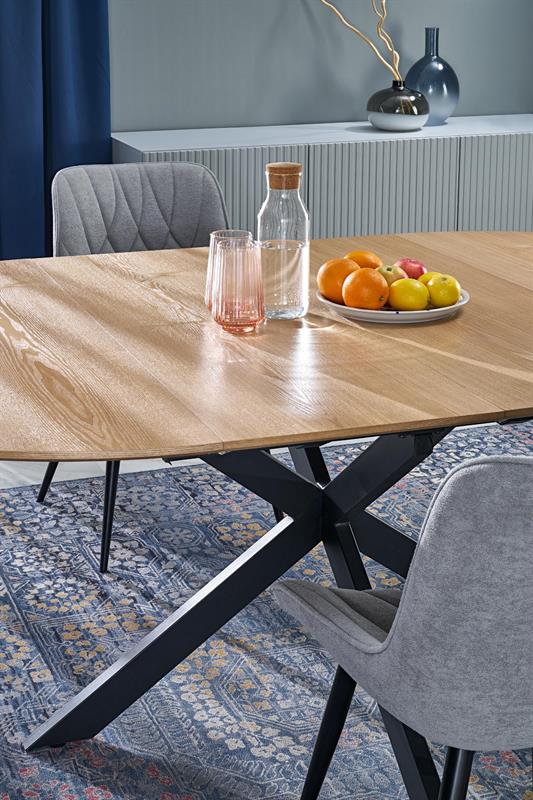 Jedálenský stôl, rozkladací, ACORD 120-200cm