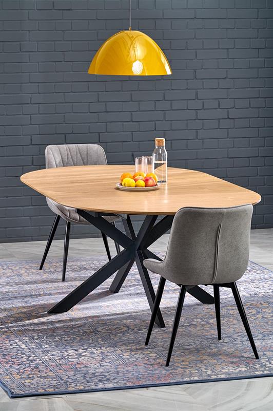 Jedálenský stôl, rozkladací, ACORD 120-200cm