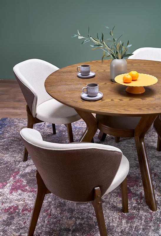 RUPERT jedálenský okrúhly stôl, orech