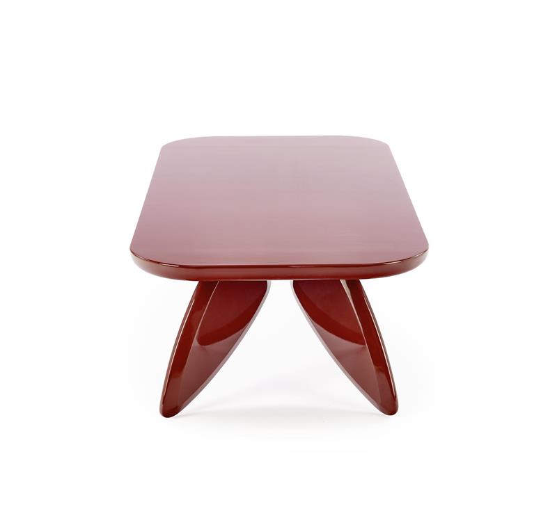 SORAYA konferenčný stolík 120/60/36 cm, bordová