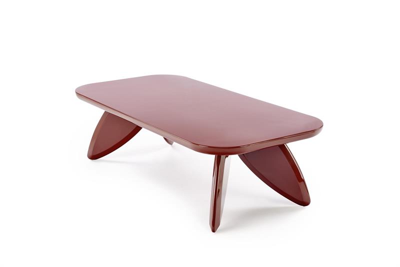 SORAYA konferenčný stolík 120/60/36 cm, bordová