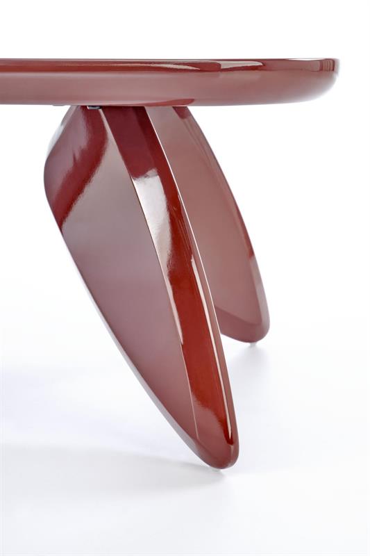 SORAYA konferenčný stolík 120/60/36 cm, bordová