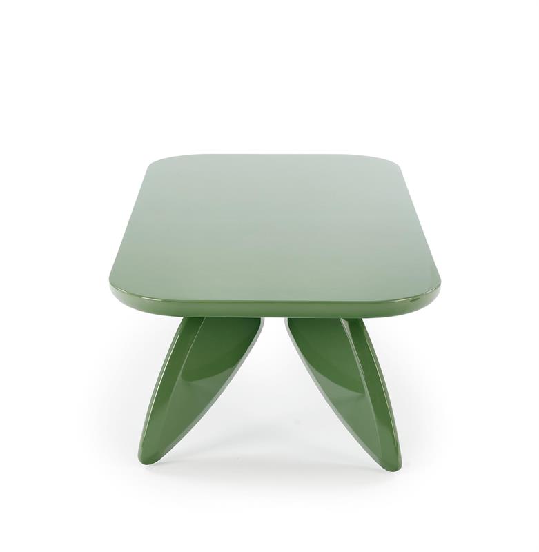 SORAYA konferenčný stolík 120/60/36 cm, zelená