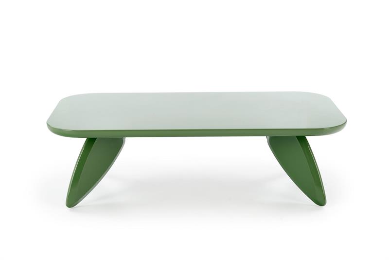 SORAYA konferenčný stolík 120/60/36 cm, zelená