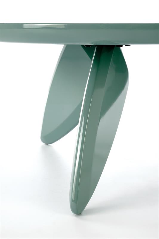 SORAYA 2 konferenčný stolík pr.80/36 cm, sv.modrá