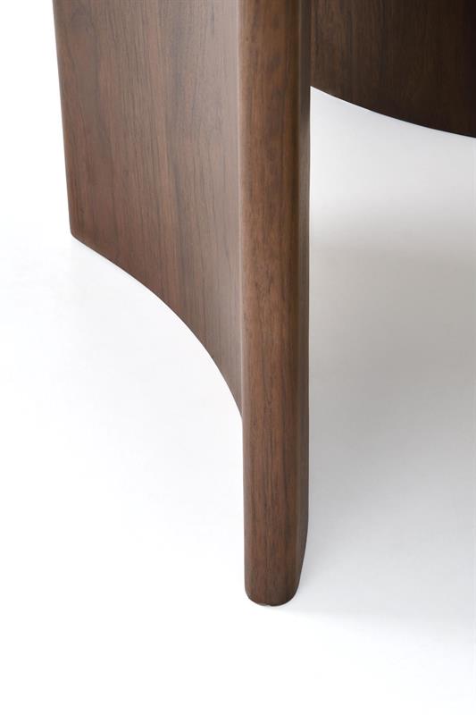 CALDO jedálenský stôl okrúhly, orechový