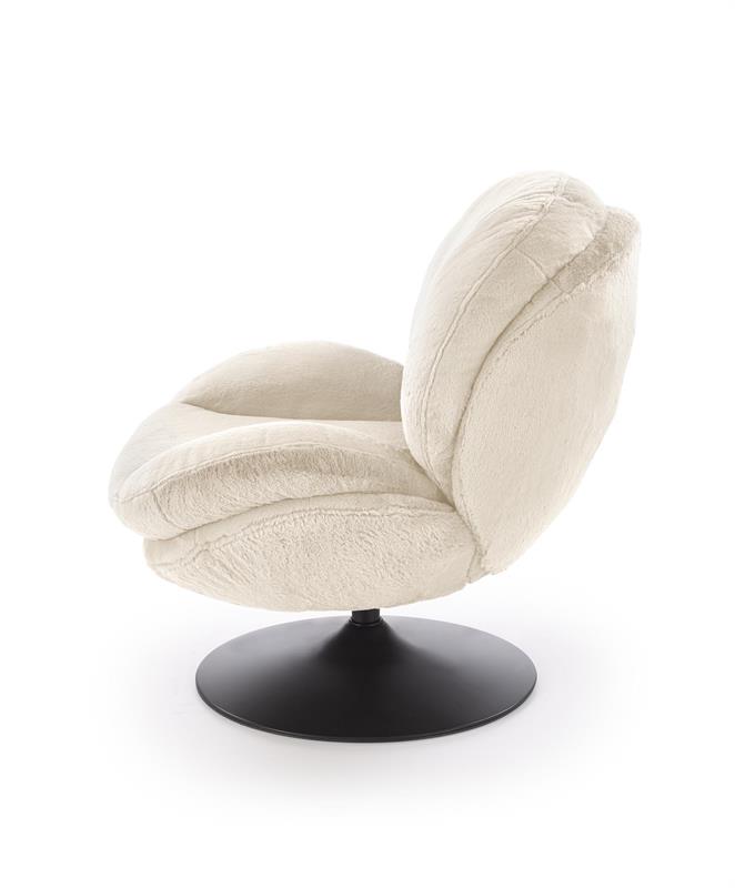 SHELL relaxačné kreslo, krémové