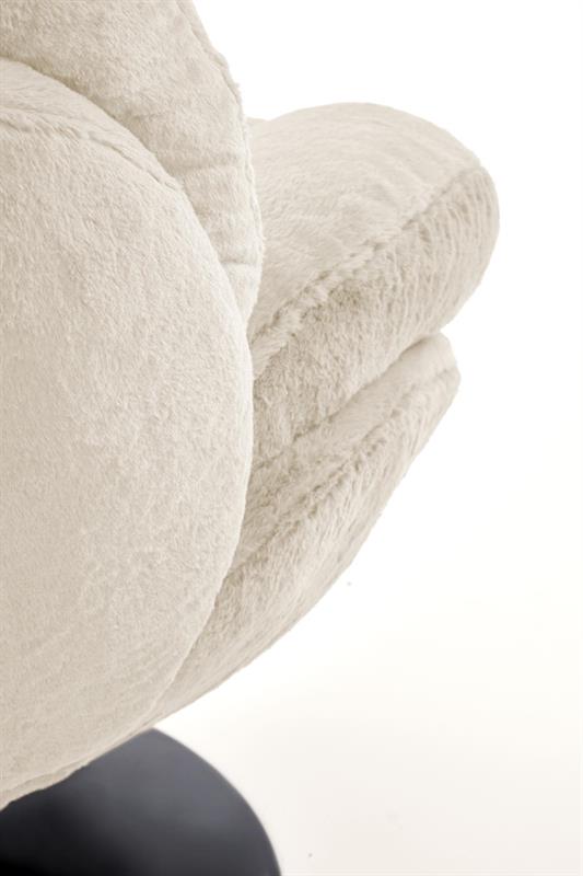 SHELL relaxačné kreslo, krémové