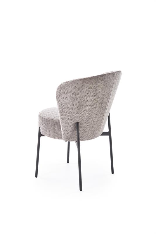 K590 jedálenská stolička, sivá