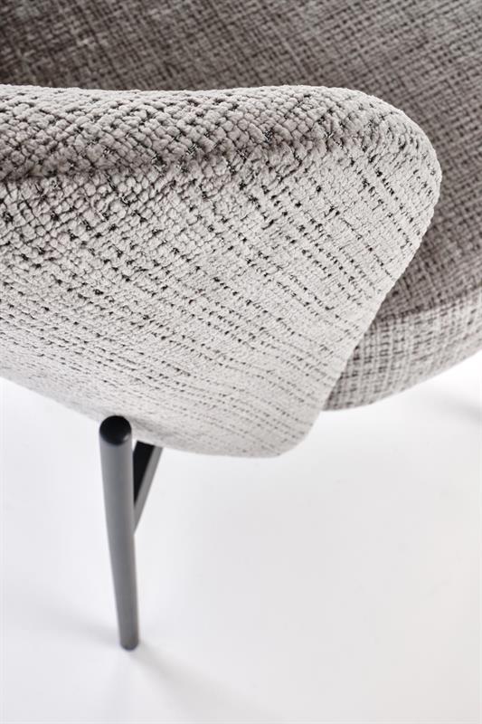 K590 jedálenská stolička, sivá