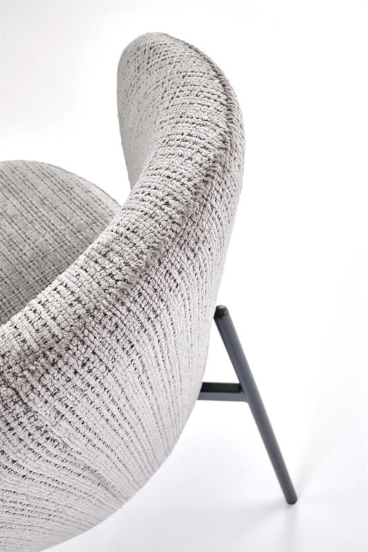 K590 jedálenská stolička, sivá