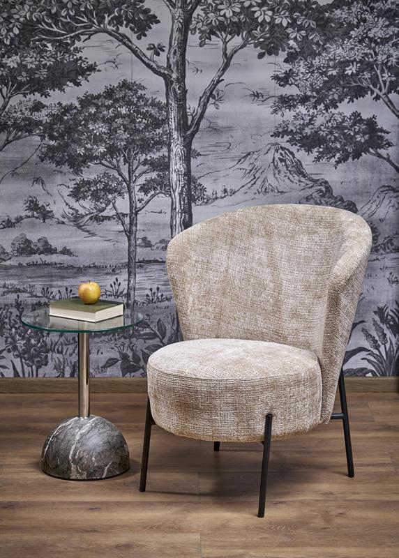 CEZAR relaxačné kreslo, béžové