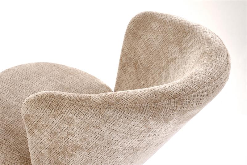 CEZAR relaxačné kreslo, béžové