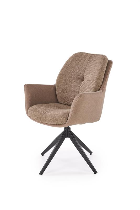 K591 jedálenská stolička, hnedá