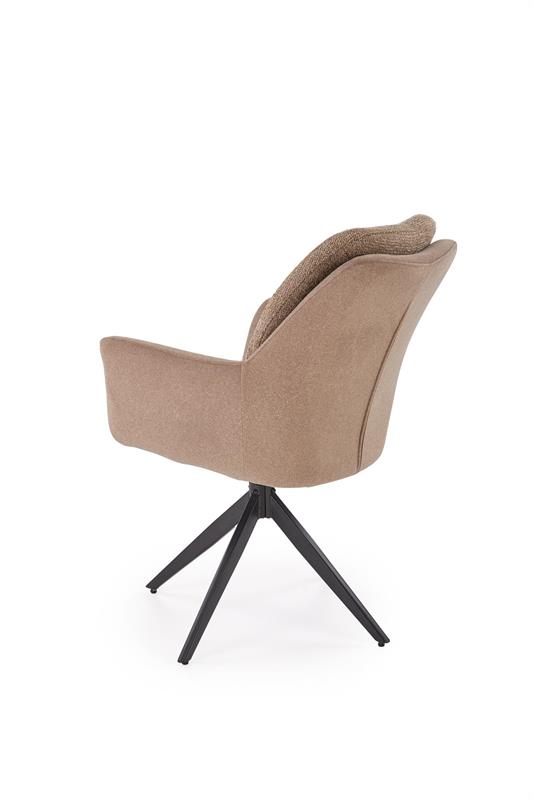 K591 jedálenská stolička, hnedá