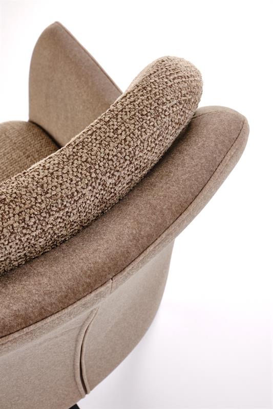 K591 jedálenská stolička, hnedá