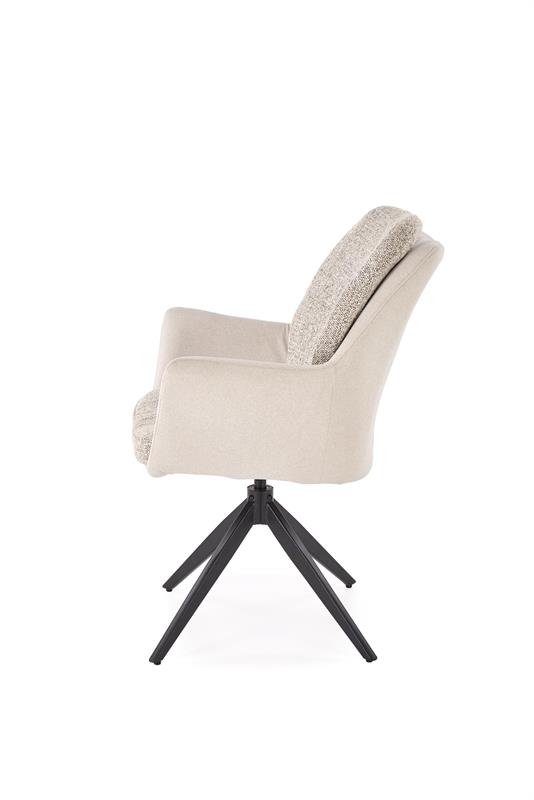 K591 jedálenská stolička, svetlosivá