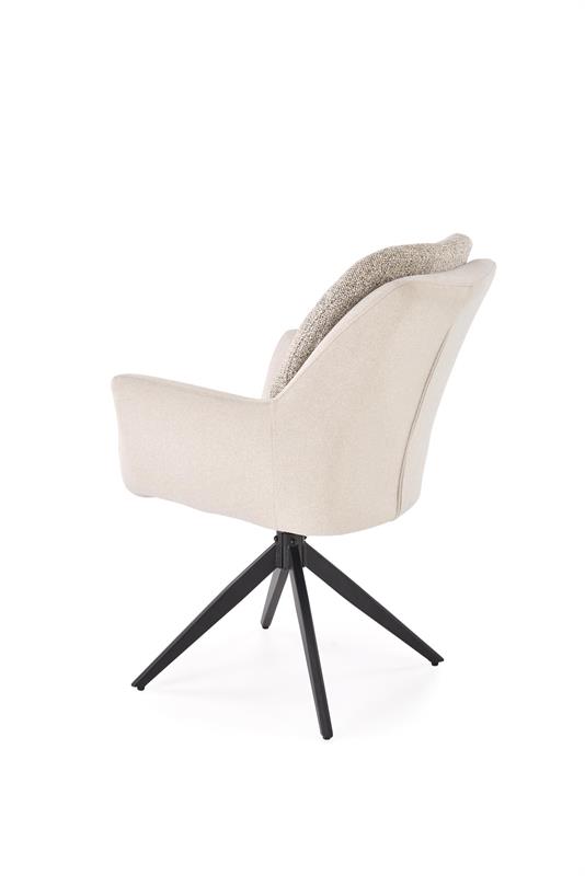 K591 jedálenská stolička, svetlosivá