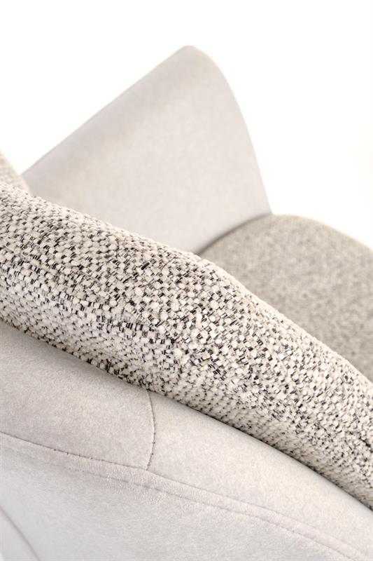 K591 jedálenská stolička, svetlosivá