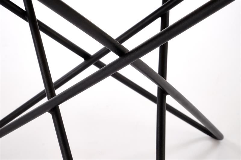 LEILA konferenčný stolík, prírodný/čierny