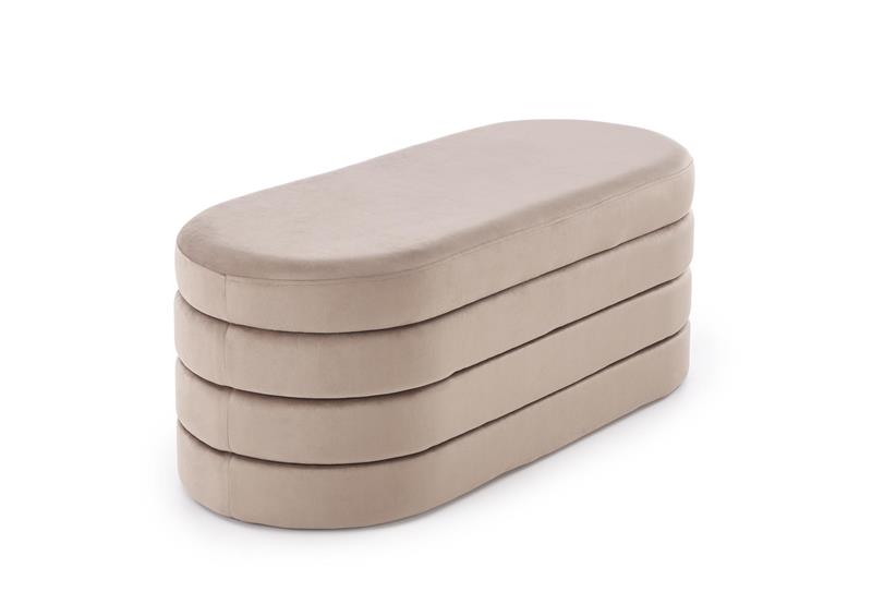 CALPI lavica s úložným priestorom, béžová