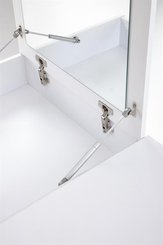 MEGAN toaletný stolík, biely