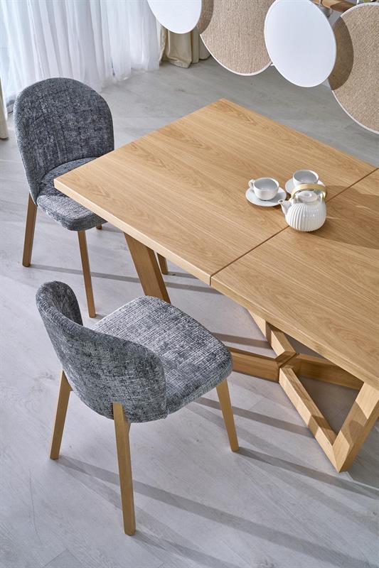 MASSIVE 3 jedálenský stôl 160-250x90cm, svetlý dub/ dub svetlý