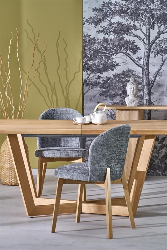 MASSIVE 3 jedálenský stôl 160-250x90cm, svetlý dub/ dub svetlý