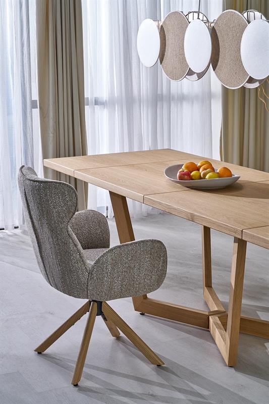 MASSIVE 3 jedálenský stôl 160-250x90cm, svetlý dub/ dub svetlý