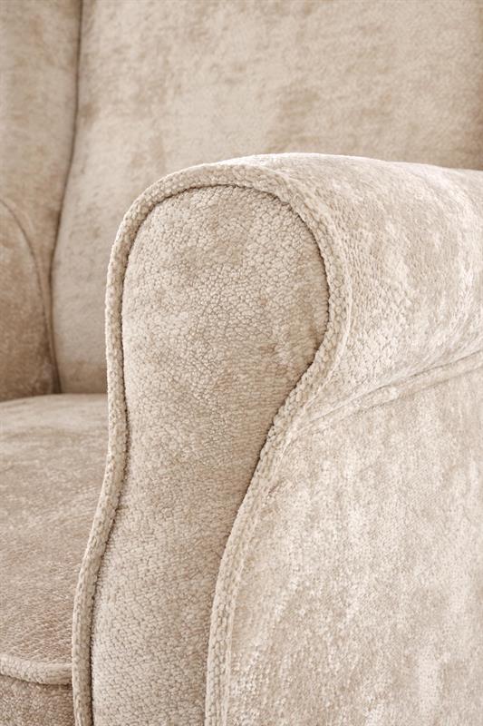 HERMES relaxačné kreslo, béžové (látka Markos 14)