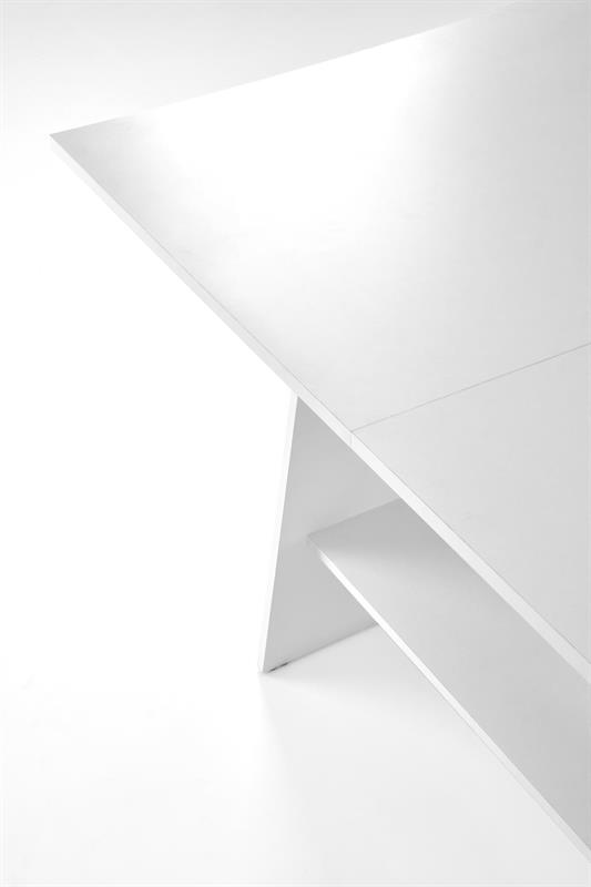 ERIKA výškovo nastaviteľný konferenčný stolík, biely