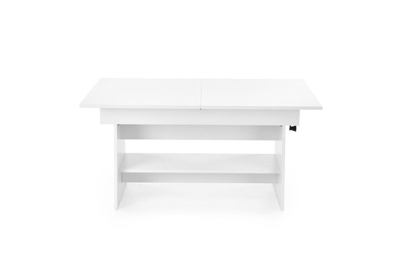ERIKA výškovo nastaviteľný konferenčný stolík, biely