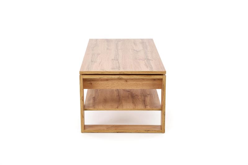BETTY konferenčný stolík, 120/65-92/50-72 cm, dub artisan 