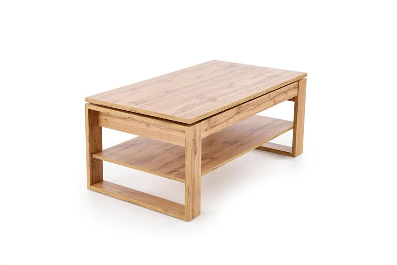 BETTY konferenčný stolík, 120/65-92/50-72 cm, dub artisan