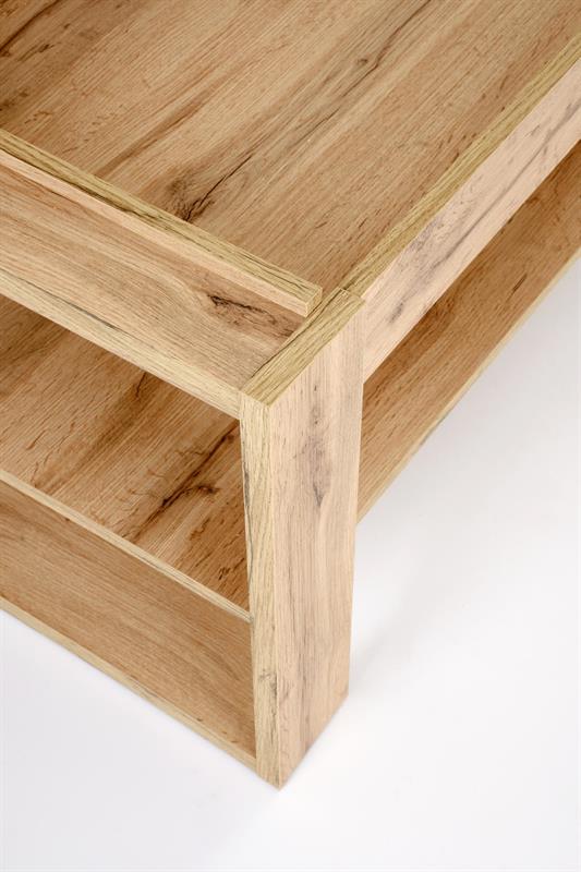 BETTY konferenčný stolík, 120/65-92/50-72 cm, dub artisan