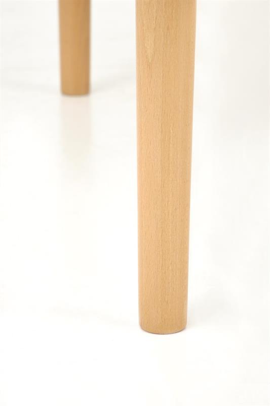 PIVOT jedálenský stôl rozkladací 102-142x102x75, kašmír/ prírodný