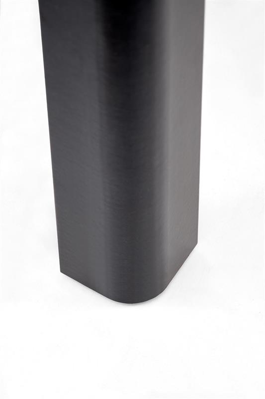 RINGO jedálenský stôl, 102(142)/102/76 cm, MDF dyha kašmír/ čierny