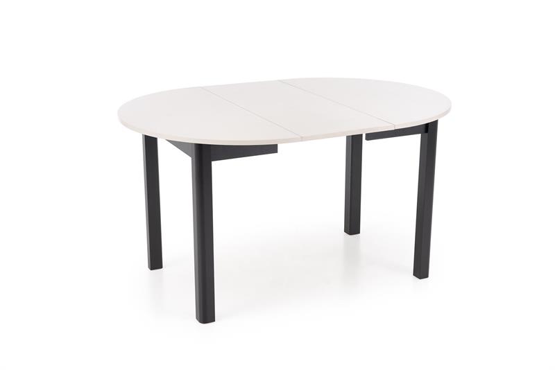 RINGO jedálenský stôl, 102(142)/102/76 cm, MDF dyha kašmír/ čierny