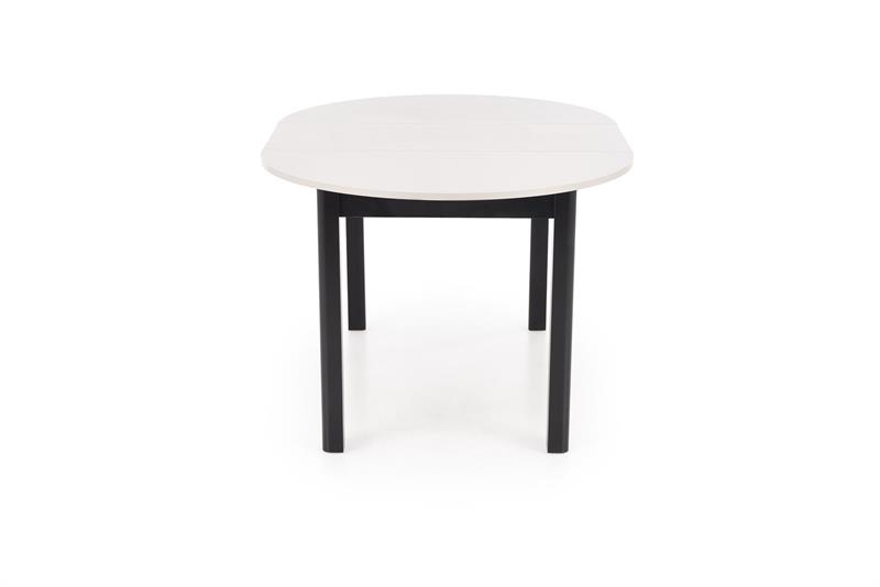 RINGO jedálenský stôl, 102(142)/102/76 cm, MDF dyha kašmír/ čierny