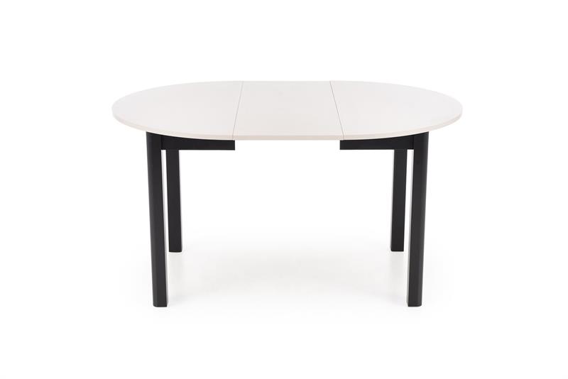 RINGO jedálenský stôl, 102(142)/102/76 cm, MDF dyha kašmír/ čierny