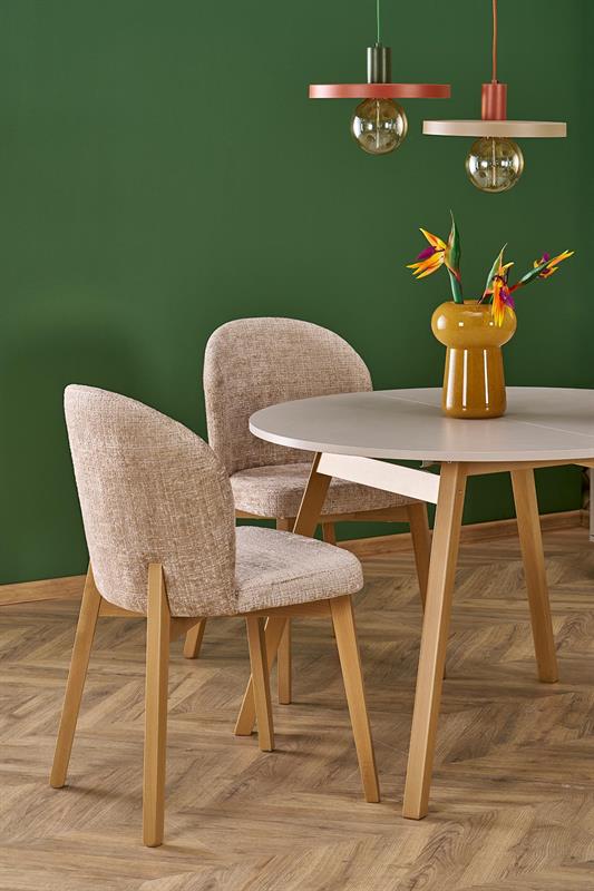 Jedálenský rozkladací stôl 102-142 cm RUBEN – kašmír