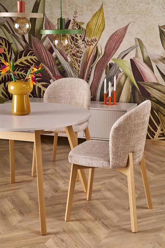 Jedálenský rozkladací stôl 102-142 cm RUBEN – kašmír