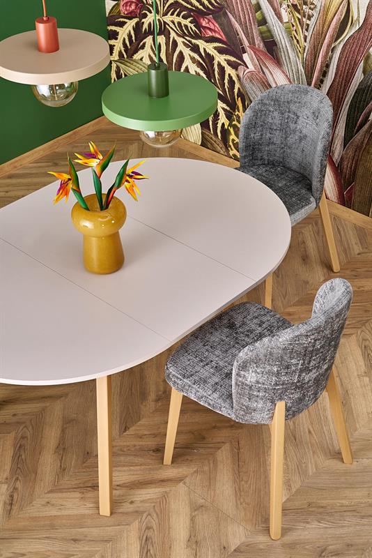 Jedálenský rozkladací stôl 102-142 cm RUBEN – kašmír