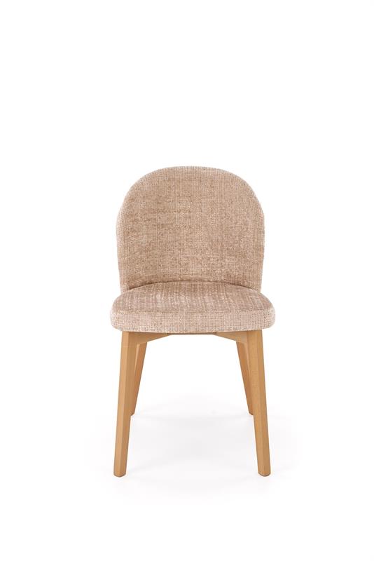 BASSO stolička jedálenská, prírodná/ látka cremona14