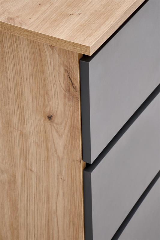 CINO písací stolík, dub artisan/grafit