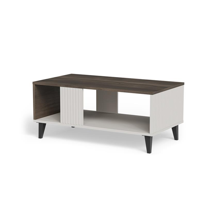 RANDOM 2 LAW-1 konferenčný stolík , kašmír/orech/čierny