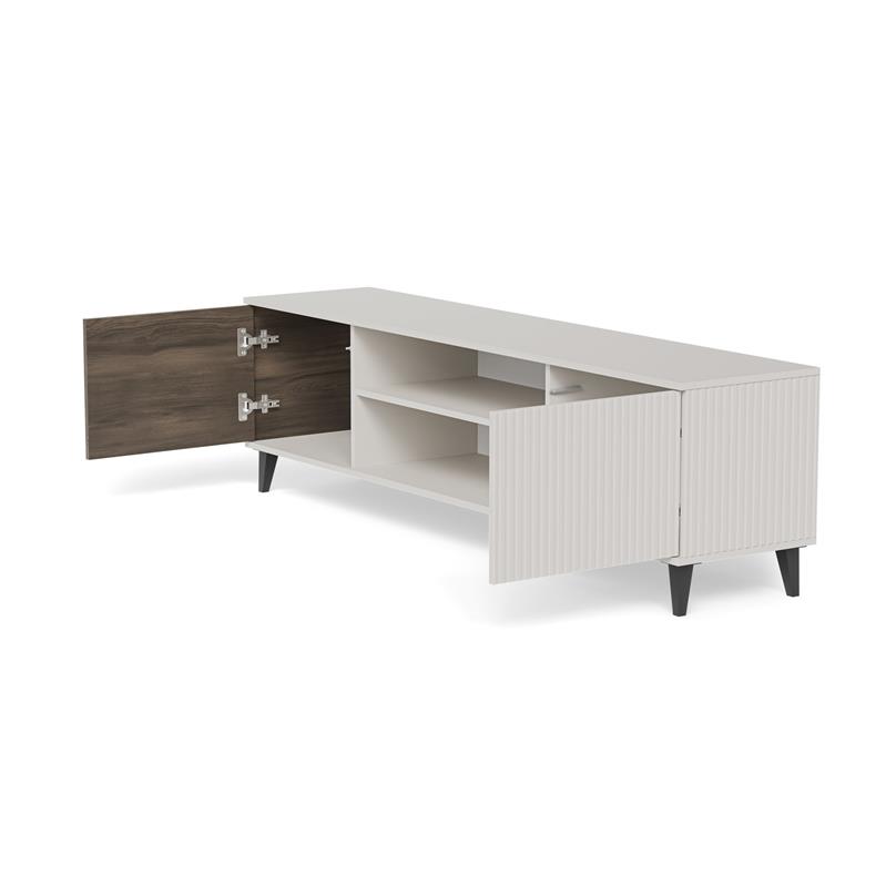 RANDOM 2 RTV-K skrinka TV 180/40/52 cm, kašmír/orech/čierny