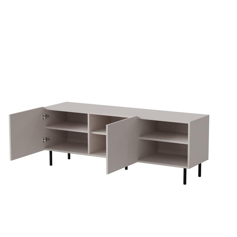 PAXOS RTV-1 skrinka TV 150 cm, kašmír/nohy čierne